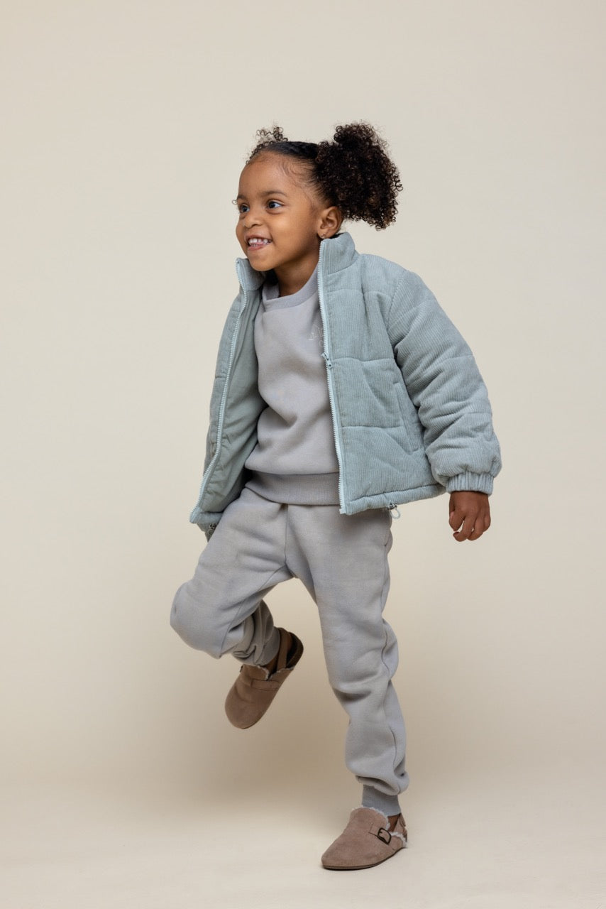 Addis Corduroy Jacket (Sky)